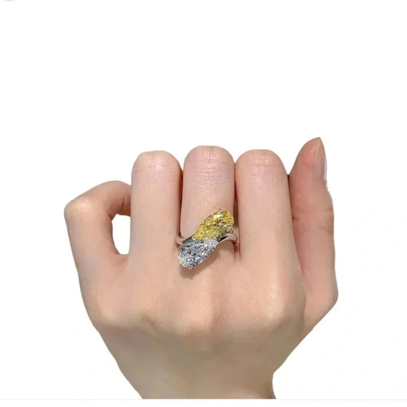 Water Drop ring - Picture 2 of 7